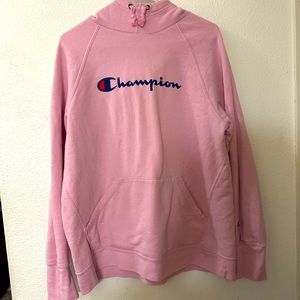 Pink Champion hoodie. Size XL.